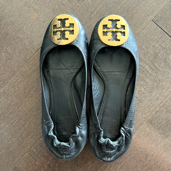 Tory Burch Leather Flats, size 5 - Picture 3 of 5